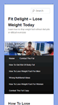 Mobile Screenshot of howtoloseweightfastformen.net